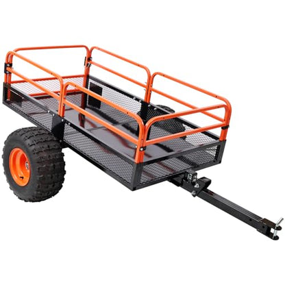 Heavy-Duty Dump Cart for Yard and Farm Hauling