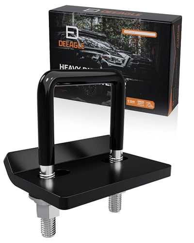 DEEAGLE Hitch Tightener Anti Rattle Stabilizer for 2.5" Trailer Hitch - size: 2.5 inch, style: Black