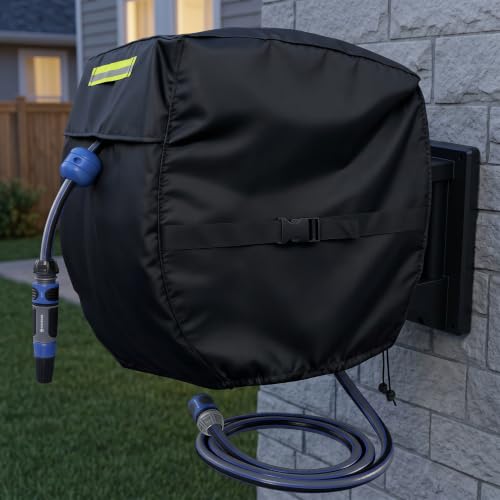 Hose Reel Cover - Weather-Resistant Shield, Wall & Freestanding Reels