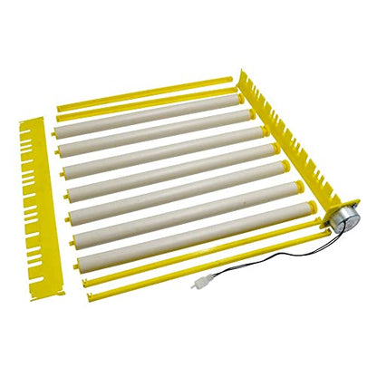 HBtree Automatic Multifunction Incubator Egg Tray Turning Hatcher for Chickens/Ducks/Birds/Poultry（7 Tubes） - color: 7 Tubes
