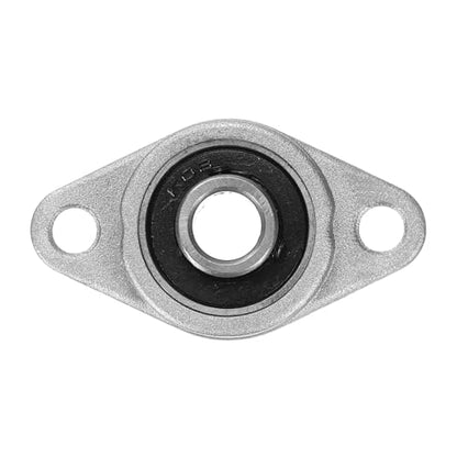 uxcell 4pcs KFL08 Pillow Block Bearing 8mm Bore Bearing Units Zinc Alloy Flange Mounted Bearing Housing, P6(ABEC3) - size: KFL08