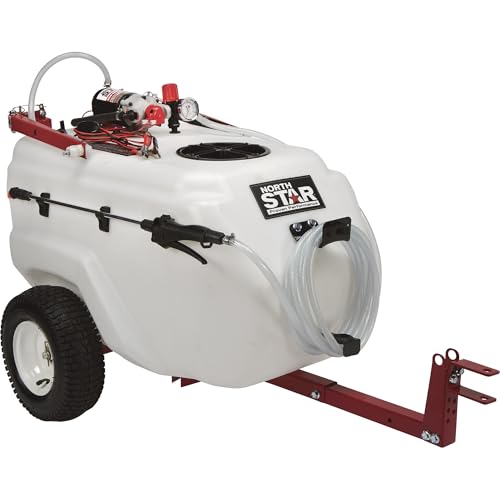 NorthStar 31-Gallon Tow-Behind Boom/Spot Sprayer, 2.2 GPM, 12V, 70 PSI