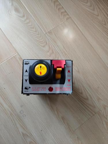 PTO Control Switch Set for Dump Pump, PTO Switch Dual Valve Air Kit With Kickout, Pneumatic Control for Dump Truck Tipper (Valve+Console Tower)