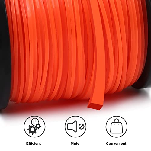 VIABRICO 095 Trimmer Line Square Weed Wacker String .095-Inch-by-590-ft, Weed Eater String, Premium Nylon Universal 3LB - size: 3LB x .095 in
