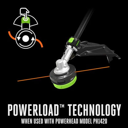 EGO STA1600 16-Inch Carbon Fiber String Trimmer Attachment with POWERLOAD™ for EGO 56-Volt Lithium-ion Multi-Head System - size: String Trimmer Attachment, style: Attachment
