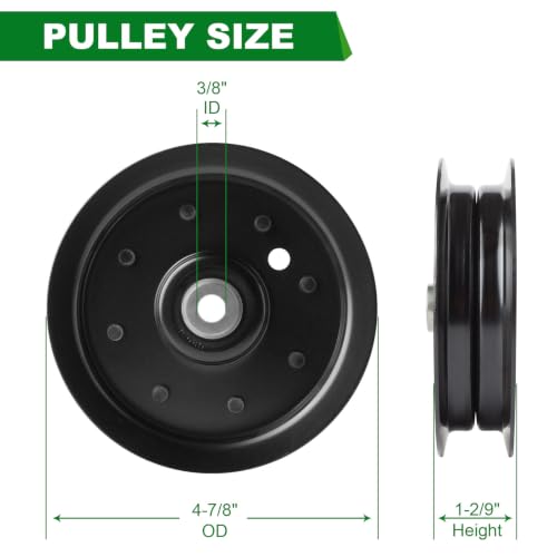 Idler Pulley 07350100 07300006 07300039 07300111 Fits Ariens Edge 34“ 42” 52“ Zoom 1634 1540 Gravely ZTX42 ZTXL42 Mower - color: 07350100 07300039