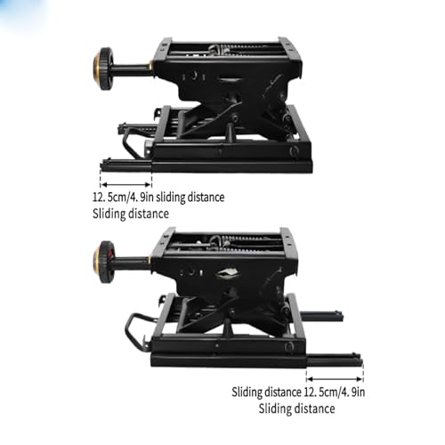 Adjustable seat mechanical shock-absorbing base Heavy Duty Shock Absorber Mount for RV, Tractor, Loader, Forklift Excavator Seat