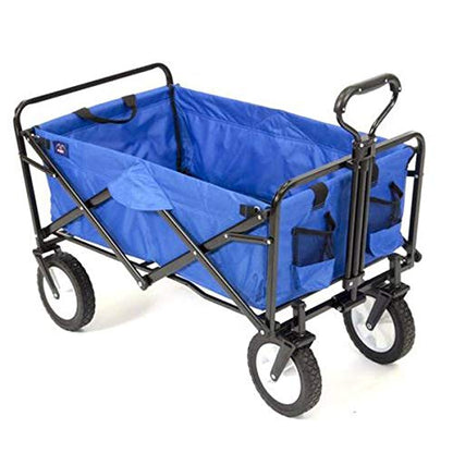 Mac Sports Collapsible Folding Outdoor Utility Wagon, Pink - color: Pink