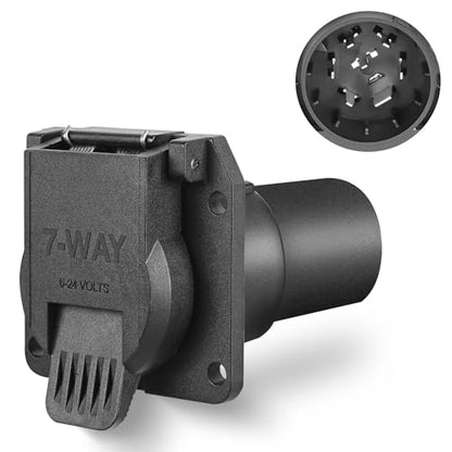 Nilight USCAR to RV 7 Way Trailer Plug Adapter - color: USCAR to 7 Way Trailer Adapter