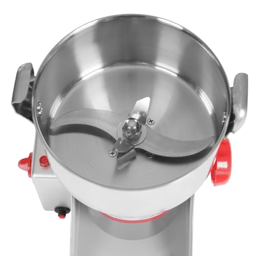 Grain Mill Grinder,1500g High-pressure Food Grain Mill,Stainless Steel Seeds Flour Nut Pill Wheat Corn Herbs Spices & Seasonings Dry Grinder Electric Machine