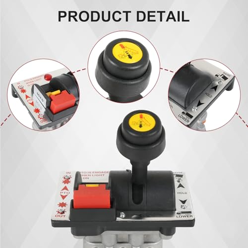 Hydraulic Flow Control Valves with PTO Switch For Dump Truck - size: Valve + 10m Air Tube