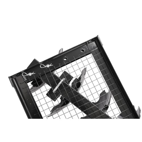 WUTIST 4 FT Tow-Behind Notched Disc Harrow for Use with A 2" Towball
