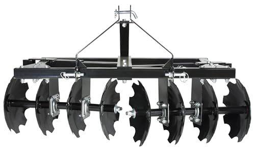 MotoAlliance Impact Implements® Three-Point CAT-0/CAT 1 Disc Plow Harrow | Comes with integrated Cat 0 adapter and rugged enough for Cat 1 use - size: CAT 0/CAT 1 Disc Plow