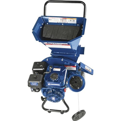 Powerhorse 3-in-1 Wood Chipper/Shredder, 3in. Chipping Capacity