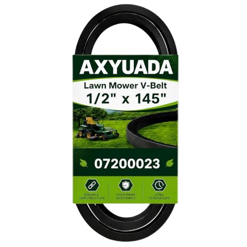 07200023 Ariens Gravely 1/2"×145" Deck Belt for IKON XD 52 ZTX 52 - size: 07200023 (1/2" X 145")