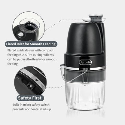 4-Discs Electric Grater, Potato Masher for Creamy Puree, 200W