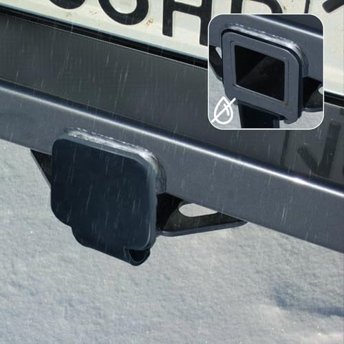 BFXM Trailer Hitch Covers, Tow Hitch Covers, Rubber Hitch Covers 2 Inch