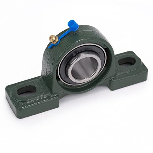 XIKE 2 Pcs UCP205-16 Bore 1" Pillow Block Mounted Ball Bearings. - size: UCP205-16 Bore 1"