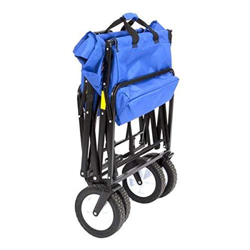 Mac Sports Collapsible Folding Outdoor Utility Wagon, Pink - color: Pink