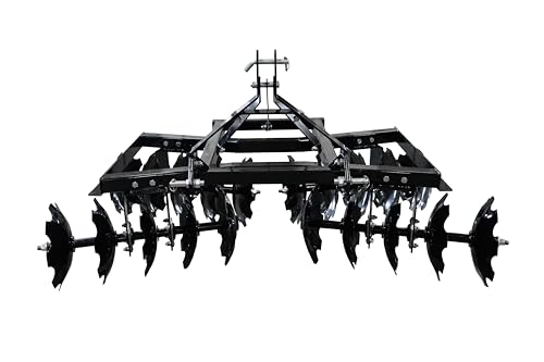 Impact Implements® 72" Disc Plow 3-Point Attachment for Cat-1 Tractors - size: CAT 1 Disc Plow
