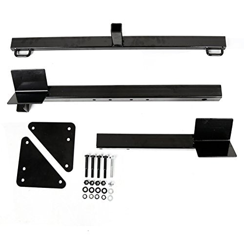 ECOTRIC 550LB Capacity Motorcycle Trailer Carrier Tow Hitch Rack Motorcycle