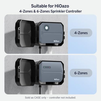 Outdoor Case for HiOazo 4Zones 6Zones Sprinkler Controller - color: Gray