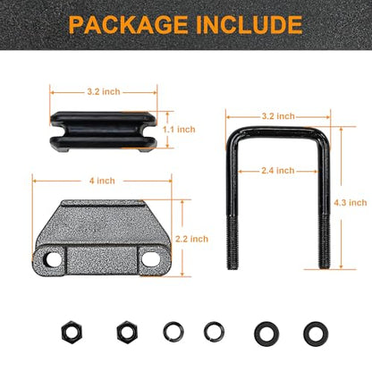 Anti Rattle clamp Hitch Tightener, Stabilizer for 2" Trailer Hitches - color: 2"-B, size: 2"