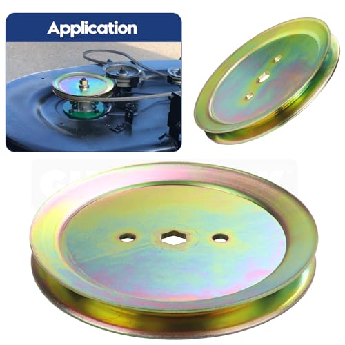 2 Pack GX20367 Pulley Replace John Deere GX20367 UC23728 for 42" - color: A14 2x GX20367