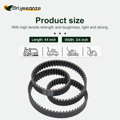 120-3335 Lawn Mower Belt - size: 44"L x 0.75"W