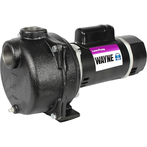 Wayne WLS200 2 HP Cast Iron High Volume Lawn Sprinkling Pump, 2-Horsepower, Green - style: 2HP