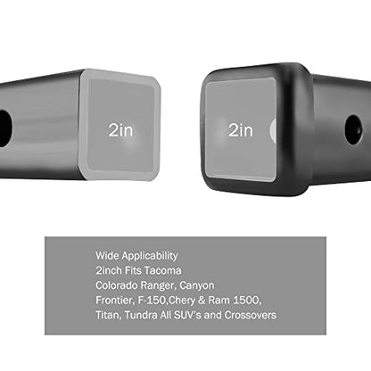 OPENROAD 12-Inch Hitch Extender for 2" Receiver, Trailer Hitch Extension - style: 12" Tube Extender