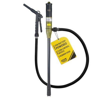 Portable Fuel Transfer Pump KTEP01MRUSB - style: Battery/USB Powered Rubber Hose