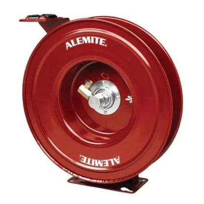 Alemite 7335-B Red Heavy-Duty Air/Oil/Water Hose Bare Reel