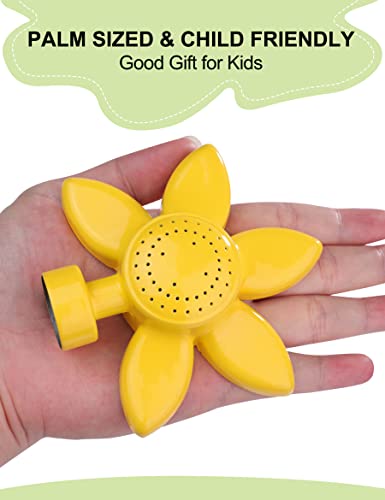 Garden Sprinkler 360 Degree Metal Sunflower for Small Yard Lawn
