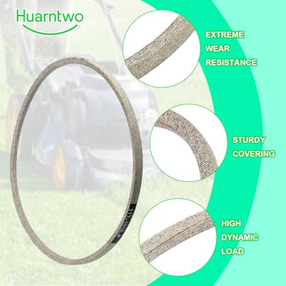 117-1018 Drive Belt Replacement for Toro Recycler 22" Lawn Mower 20330/20331 / 20350/20370 / 20377/20378 / 20379 – 3/8" x 32.5" V-Belt Compatible with Toro Lawn Mowers – Huarntwo -2 Pack - size: 117-1018（2PC）