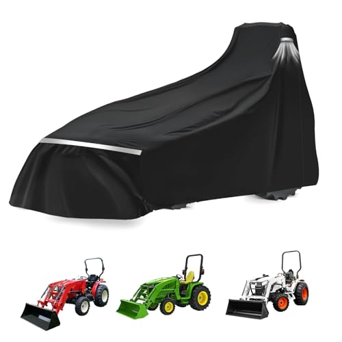 Waterproof Tractors Cover Replace for John Deere 1,2,3 Series 1025R/Kubota - size: Without Backhoe