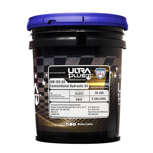 AW ISO 68 Hydraulic Oil 5 Gallon Pail - size: 5 Gallon Pail