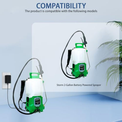 Battery Charger for FlowZone Backpack Sprayer 18V 5.2Ah Lithium Battery