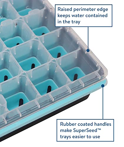 Burpee SuperSeed 36-Cell Reusable Seed Starting Tray for Indoor Seedlings - size: 36 Cells