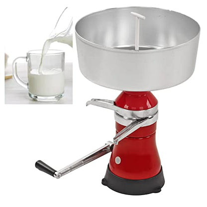 Milk Skimming Machine Stabilizer 80L Milk Separator Mini Milk Centrifuge Skimming Machine Manual Milk Separator