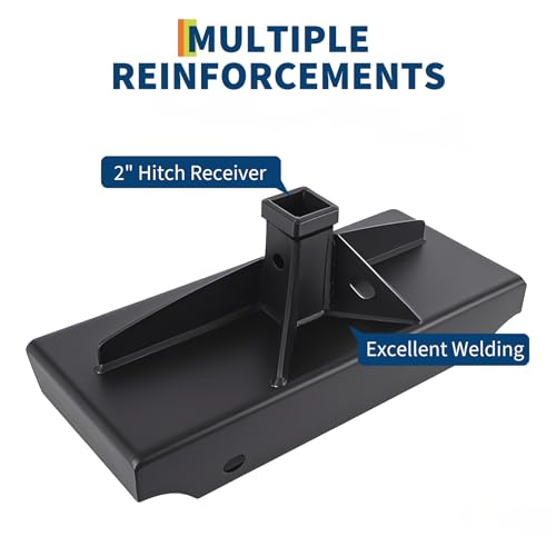 Garvee 1/4 in Thick Mini Skid Steer Receiver Hitch Mount Plate - size: mini