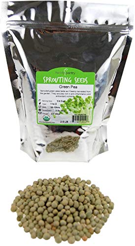 Handy Pantry Green Pea Sprouting Seed - 2.5 Lb - Green Pea for Sprouts - size: 2.5 pounds