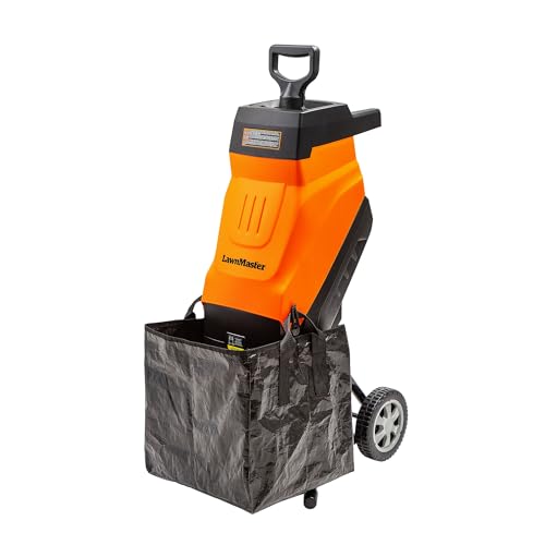 LawnMaster Electric Wood Chipper 1.8'' Cutting Diameter with Bag, FD1503 - style: Collection Bag