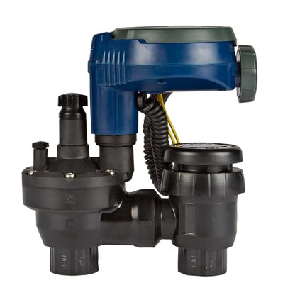 DIG RBC 8000 Battery Powered Irrigation Automatic Controller with 3/4" Anti-Siphon Valve - Advanced, Safe, and Convenient for Sprinklers or Drip Irrigation System