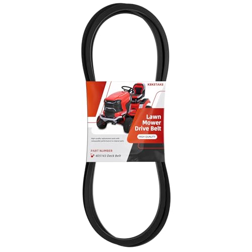 405143 Deck Drive Belt Compatible with Husqvarna Poulan Pro AYP Craftsman, 46" Mowers Deck Belt Replace 532405143 584453101 21546607 YTH22V46 YTH20K46 YTA22V46 by Podoy (105.5" X 1/2") - color: 405143