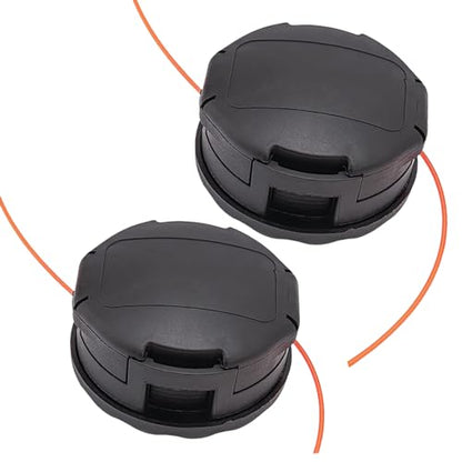 VIABRICO Trimmer Head Compatible for Echo Speed Feed 400 Bump SRM-225 SRM-210 SRM-230 Pas225 Pas210 Pas211 Weed Eater Head Replacement (2Pack) - size: 2 Pack