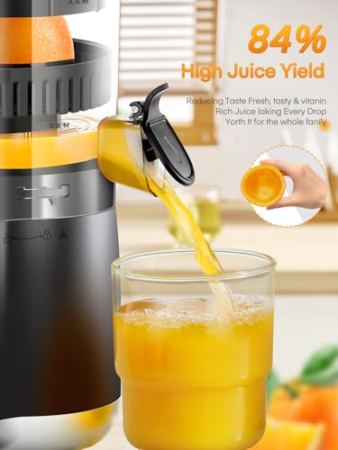 FOHERE Electric Citrus Juicer for Orange and Lemon