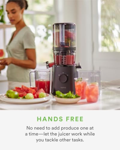Nama J2 - Cold Press Juicer - Hands-Free - Black - color: Black