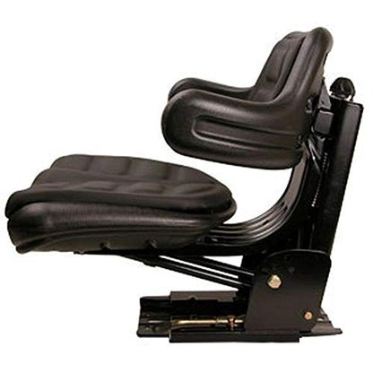 W223BL Black Wrap Around Seat Back with Arms