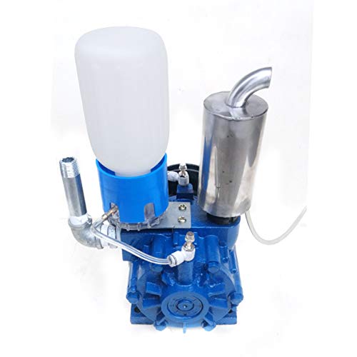 Cow Milking Machine Portable Pulsating Vacuum Pump for Cow Milking Machine 250L/min Electric Cow Milker Vacuum Suction Pump Milking Machine for Livestock Household Farm